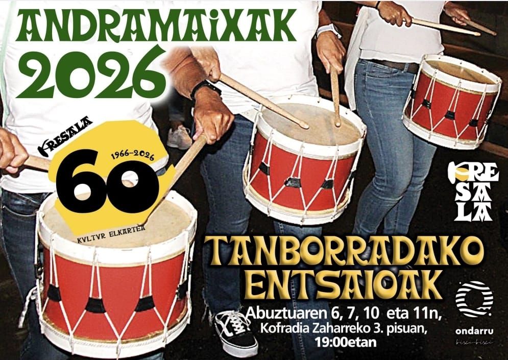 Andra Mari jaietako danborrada