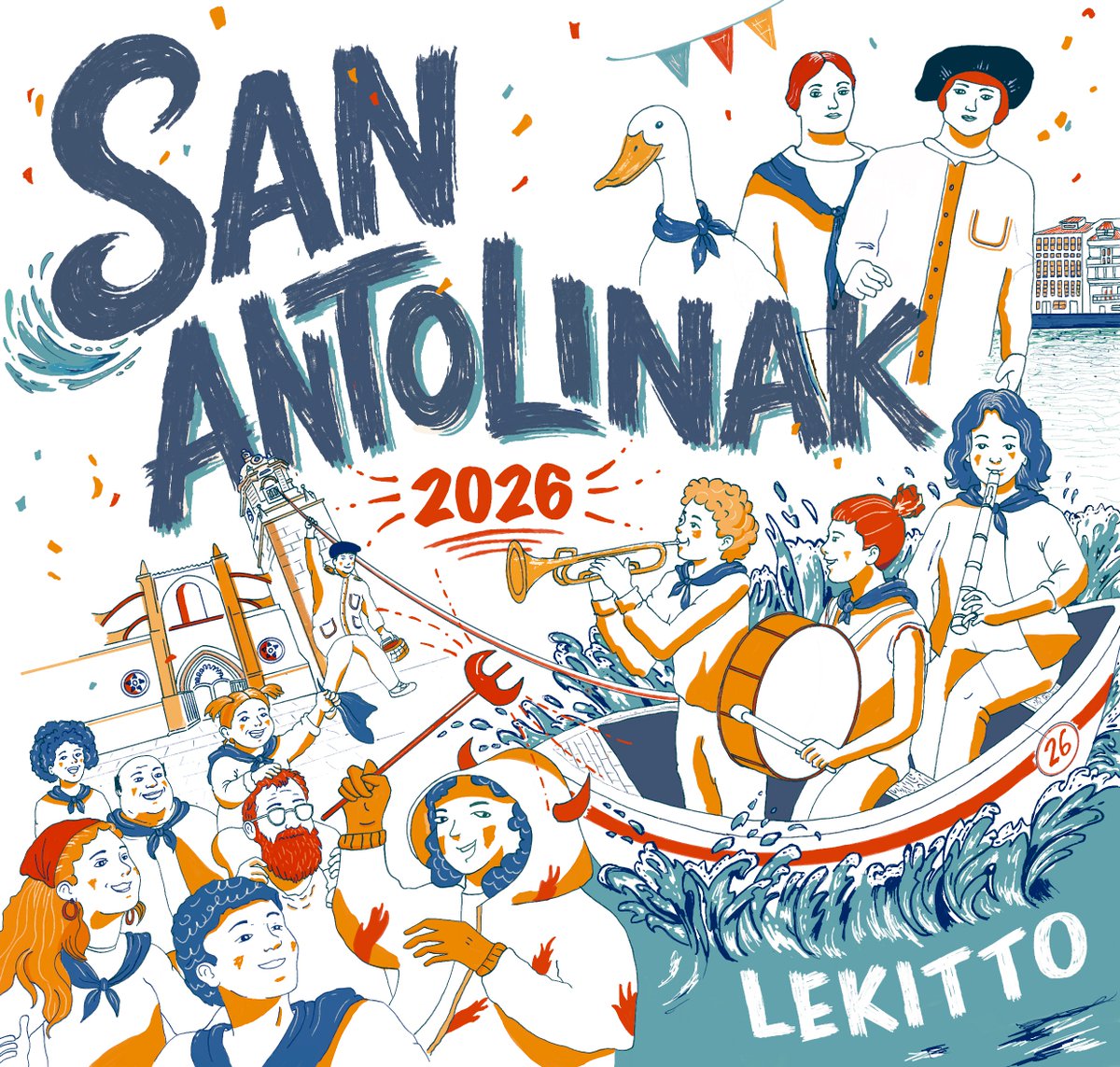 Dzanga jaira, sanantolinetako kartela