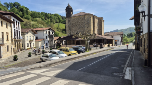 Ziortza-Bolibar errepidea herrigunean